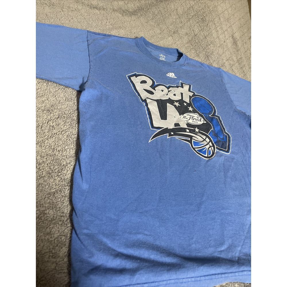 Vintage Orlando Magic Shirt NBA Finals 2009 ~Beat LA ~ Adidas M